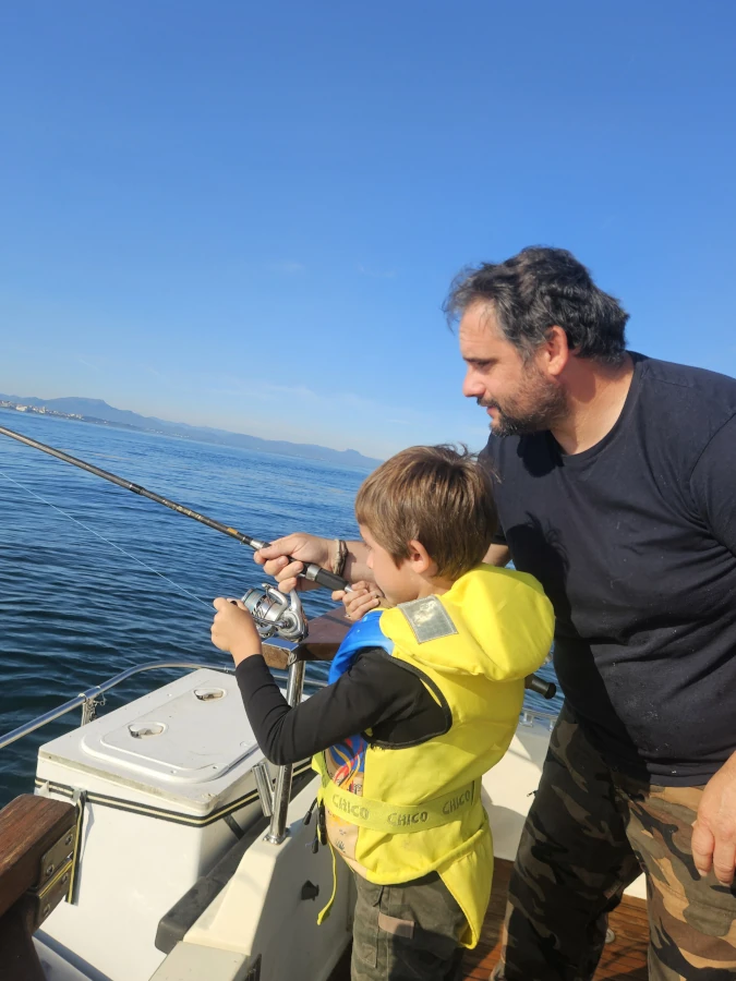 pêche en famille au pays basque 